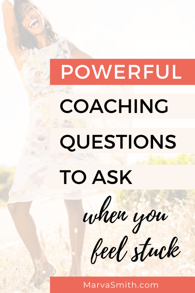 Coaching questions are a powerful tool to get you unstuck. Use these questions as personal reflection prompts to help you move forward.