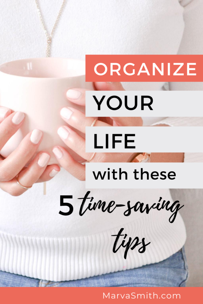 If you want to slow down and enjoy life more, that won’t happen until you take time to organize your life. Doing so will save you a whole lot of stress, allowing you the physical and mental space you need.