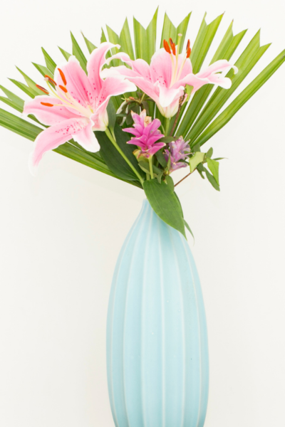 Life's Seasons Quotes - image of pink lilies in a bouquet - arva Smith
