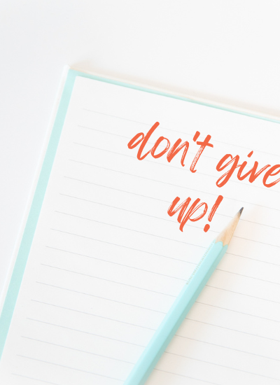Don't give up when life is hard - Marva Smith