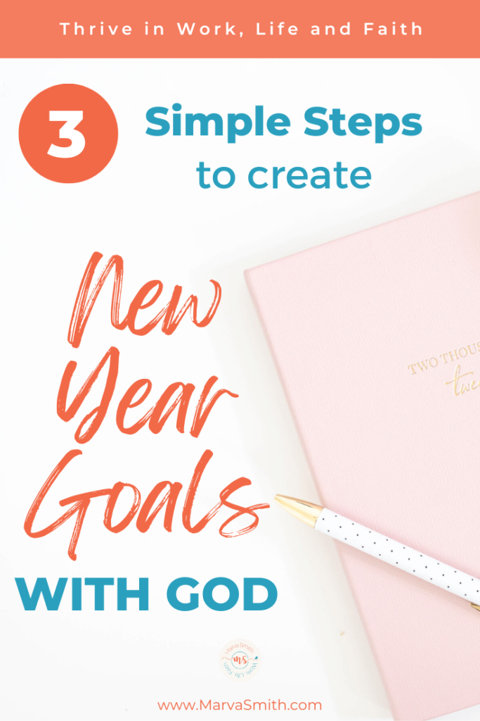 3 Simple Steps to Create New Year Goals with God by Marva Smith